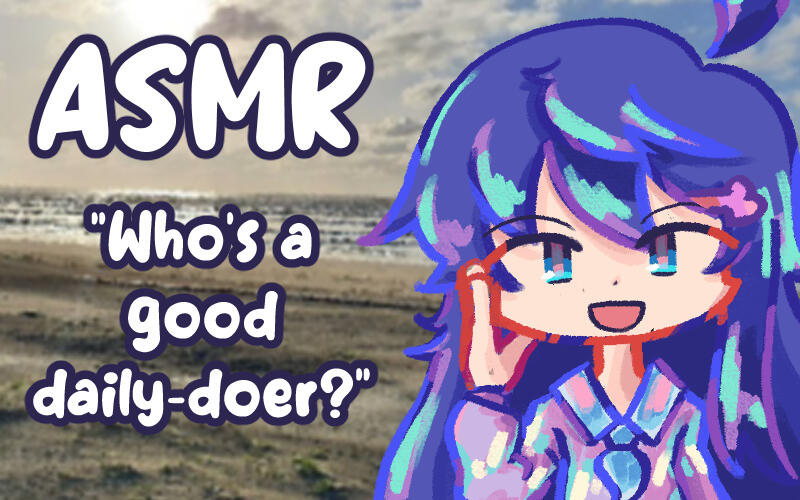 Cursed Dawn Hisomeru Daily ASMR thumbnail art